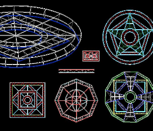 Bản vẽ cad thiết kế ngọn hải đăng