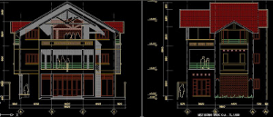 File thiết kế,Thiết kế biệt thự,biệt thự mini,biệt thự phố,nhà 3 tầng