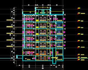 Bản vẽ cad thiết kế Phần phòng cháy chữa cháy