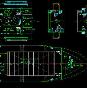 tầu thủy,tầu 7000 tấn,cad tầu container