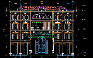 Bản vẽ,Hình đứng nhà,cad mẫu nhà,Bản vẽ autocad,tòa nhà văn phòng