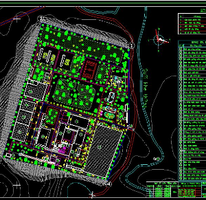 Bản vẽ cad tổng mặt bằng tỉnh lào cai