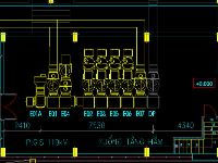 Bản vẽ CAD trạm biến áp 110kV kiểu GIS Thủ Lệ