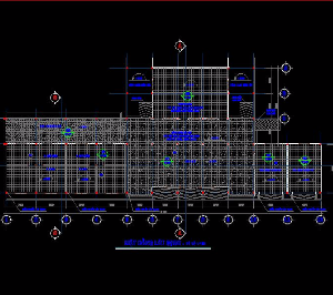 Bản vẽ cad trung tâm chỉnh hình và  phục hồi chức năng 1A Lý thường kiệt-tân bình-TP.HCM