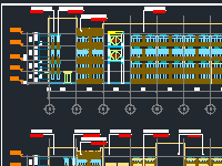 Bản vẽ cad xưởng dệt nhà máy Mahang visip quảng ngãi 80x150m