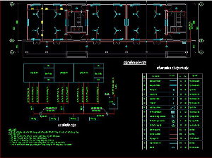 Bản vẽ cad_ Bản vẽ điện nước công trình trường học