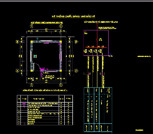 Bản vẽ cad_ Thiết kế điện trường mẫu giáo