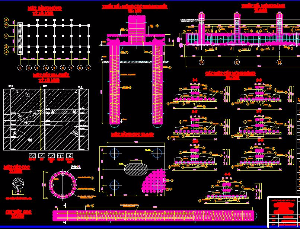 Bản vẽ cad_Đồ án móng Nhồi