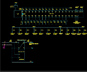 Bản vẽ autocad,bản vẽ cad,hệ thống PLC,biến tần