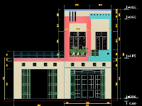 Bản vẽ cải tạo nhà 1 tầng thành 2 tầng kết hợp ở và kinh doanh