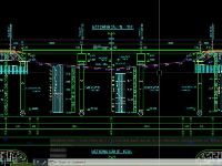 cầu dầm,bản vẽ cầu dầm,file cad cầu dầm