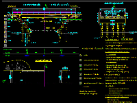 Bản vẽ cầu dầm bản 1 nhịp L= 12m khổ cầu 7m đầy đủ các hạng mục