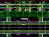 Bản vẽ cầu dầm bản 3 nhịp 24m khổ cầu 57m đầy đủ các hạng mục-Filethietke.vn