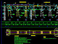 Bản vẽ,Bản vẽ cầu dầm,bê tông cốt thép,cầu dầm bản 6 nhịp L= 12m,cầu hưng lam
