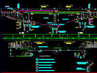 Bản vẽ,Bản vẽ cầu dầm,cầu dầm I,cầu dầm I 2 nhịp 24m,nhịp 24m khổ cầu 7m