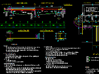 Bản vẽ cầu dầm T 2 nhịp 33m khổ cầu 7m đầy đủ các hạng mục