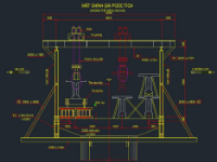 Bản vẽ Cấu tạo giá pooctic
