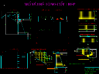 bản vẽ mố vùi,mố chân dê,tường cánh dọc,bản vẽ mố trụ cầu,mố vùi bê tông cốt thép