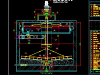 Bể Lắng Ly Tâm,Bản Vẽ Chi Tiết Bể Lắng Ly Tâm,file cad bể lắng ly tâm,thiết kế bể lắng tâm L4.5