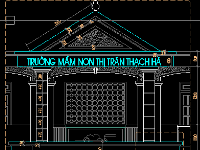 Bản vẽ,Bản vẽ chi tiết,trường mầm non 2 tầng,mầm non 2 tầng,2 tầng,bản vẽ thiết kế trường mầm non