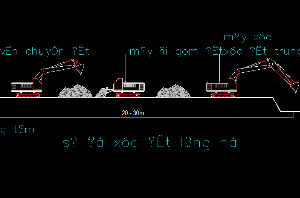 Bản vẽ chi tiết cấu tạo máy san đất nhiều cỡ
