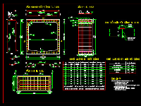 Bản vẽ chi tiết cốt thép đốt cống hộp khẩu độ 0,5 - 2m theo định hình 86-04X