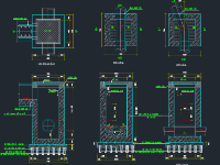 Bản vẽ chi tiết hố ga rãnh thu hệ thống thoát nước