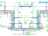 Bản vẽ chi tiết mẫu bể chứa