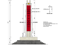 Bản vẽ chi tiết nghĩa trang liệt sỹ chi tiết