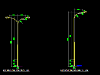 Bản vẽ,Bản vẽ chi tiết,đèn cao áp,chi tiết,trụ,trụ đèn cao áp