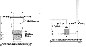 Bản vẽ chi tiết,trụ đèn giao thông,bản vẽ cột đèn giao thông