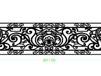 Bản vẽ cnc lan can đẹp mắt