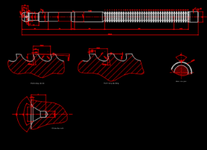 Bản vẽ cơ khí autocad Dao truốt – bản vẽ chế tạo