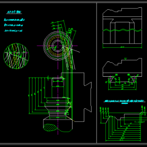 Bản vẽ,cơ khí,Bản vẽ autocad,Dao máy tiện,bản vẽ cơ khí