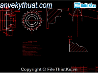 Bản vẽ,cơ khí,Bản vẽ autocad,Bản vẽ cơ khí Dao xọc - quang