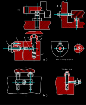 Bản Vẽ Cơ Khí Đồ Gá Tổng Hợp -Thiết Kế Bằng Autocad
