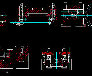 Bản vẽ cơ khí Đồ gá tổng hợp  bằng Autocad