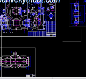 bản vẽ thiết kế,Bản vẽ autocad,Hộp giảm tốc,bản vẽ cơ khí