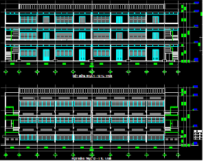 Bản vẽ,Bản vẽ chi tiết,Bản vẽ mặt bằng,3 tầng,Bản vẽ mặt đứng,trường học