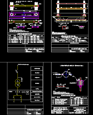 Bản vẽ thi công,bản vẽ trạm biến áp,trạm biến áp 1000KVA,mẫu trạm biến áp đầy đủ