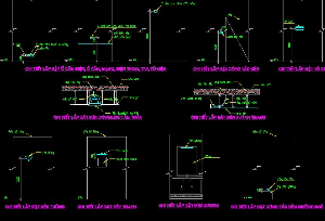 Bản vẽ điện nhà dân 4 tầng đầy đủ