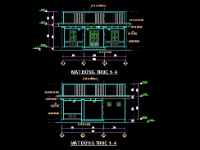 Bản Vẽ + Dự Toán ) Nhà Bếp Ăn Trường Học 2020 :Kt: 8.6X9.9M Full