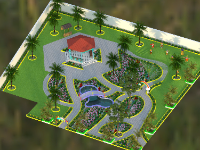Bản vẽ, dự toán, sketchup vườn cổ tích mầm non