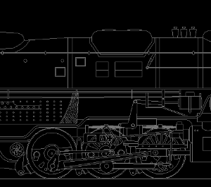 Bản vẽ file cad bánh xe lửa