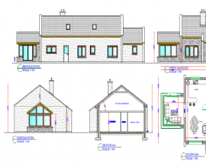 Bản vẽ file cad dự án nhà