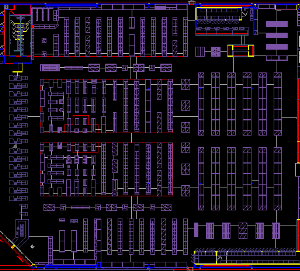 Bản vẽ file cad mặt bằng siêu thị