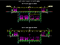 Bản vẽ file CAD Thiết kế cơ sở Hầm chui đường Huỳnh Văn Cù - TP Thủ Dầu Một - Bình Dương