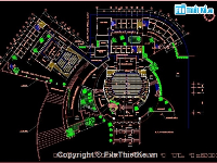 Bản vẽ full kiến trúc nhà hát lớn