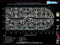 Bản vẽ hoàn công hạng mục Điện chung cư 17 tầng
