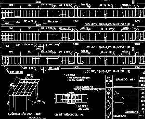 Bản vẽ kết cấu cọc 40x40m hình ảnh cụ thể chi tiết cho các bạn tham khảo